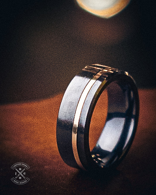 Black Titanium & 14k Gold