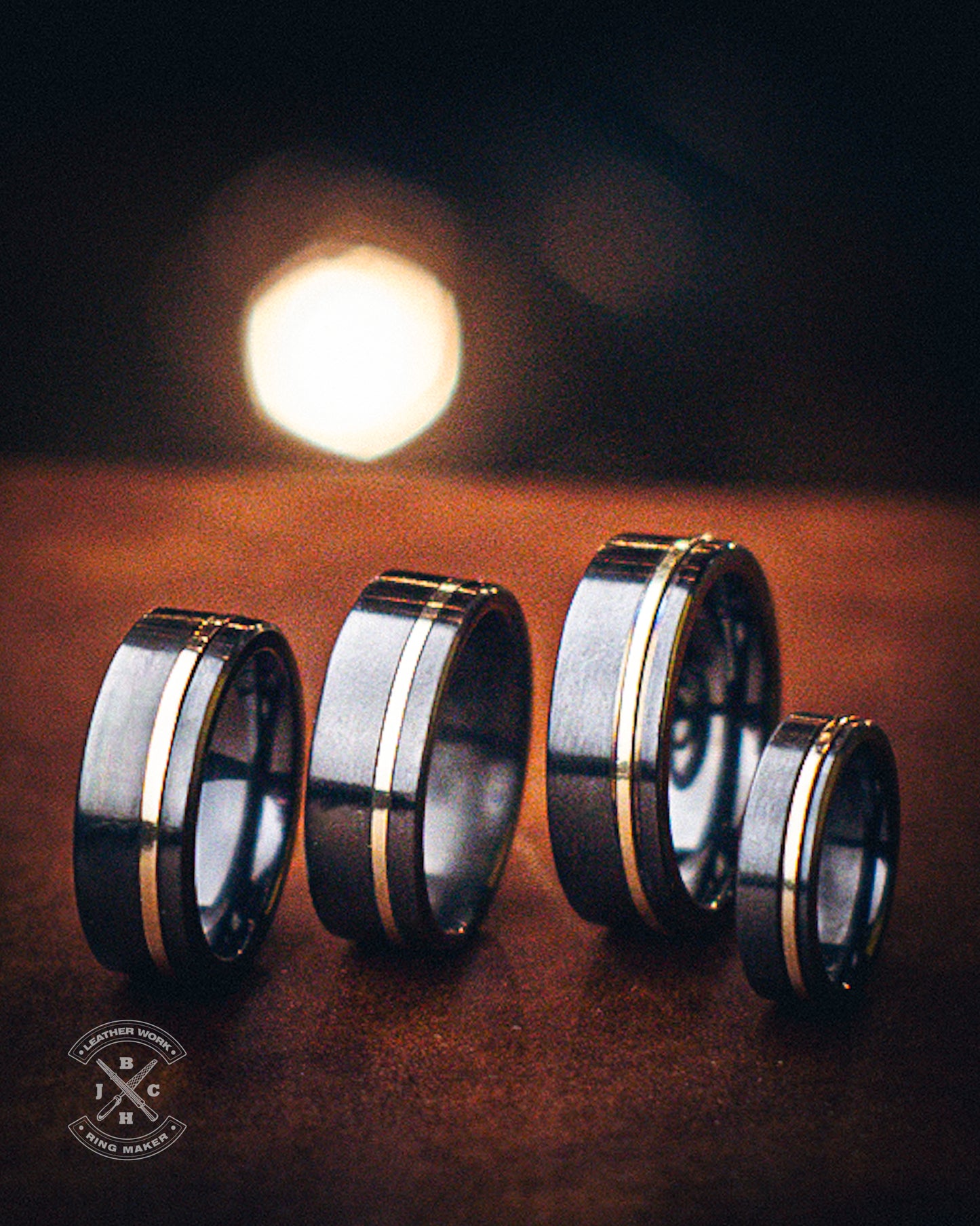 Black Titanium & 14k Gold