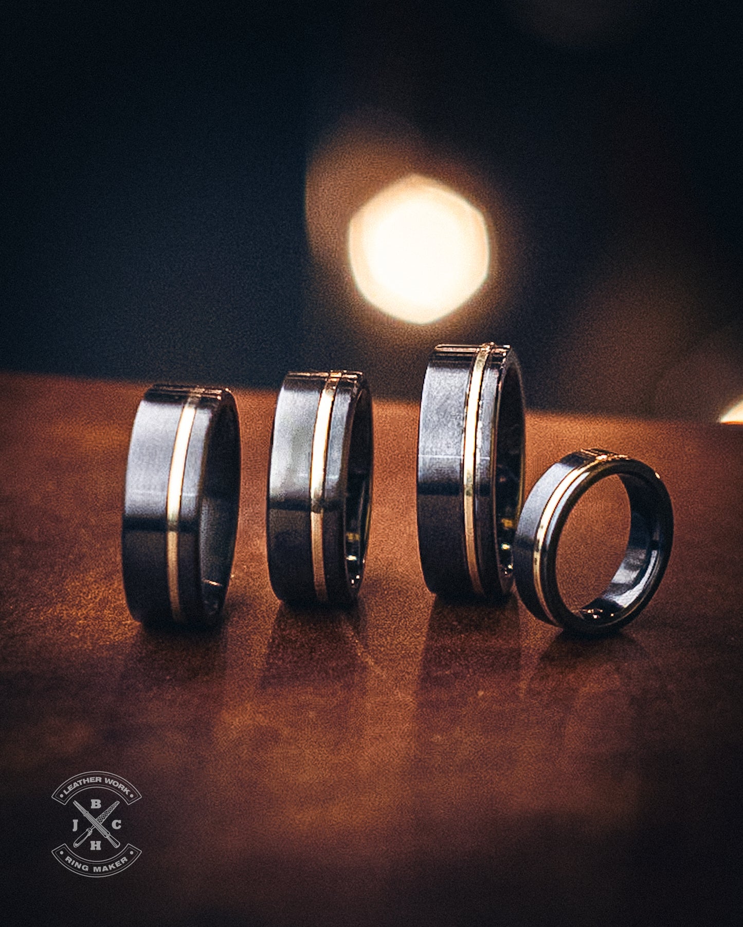 Black Titanium & 14k Gold